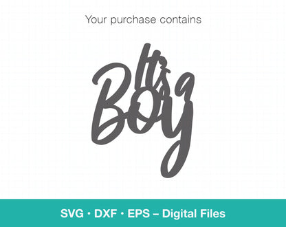 It's a Boy SVG