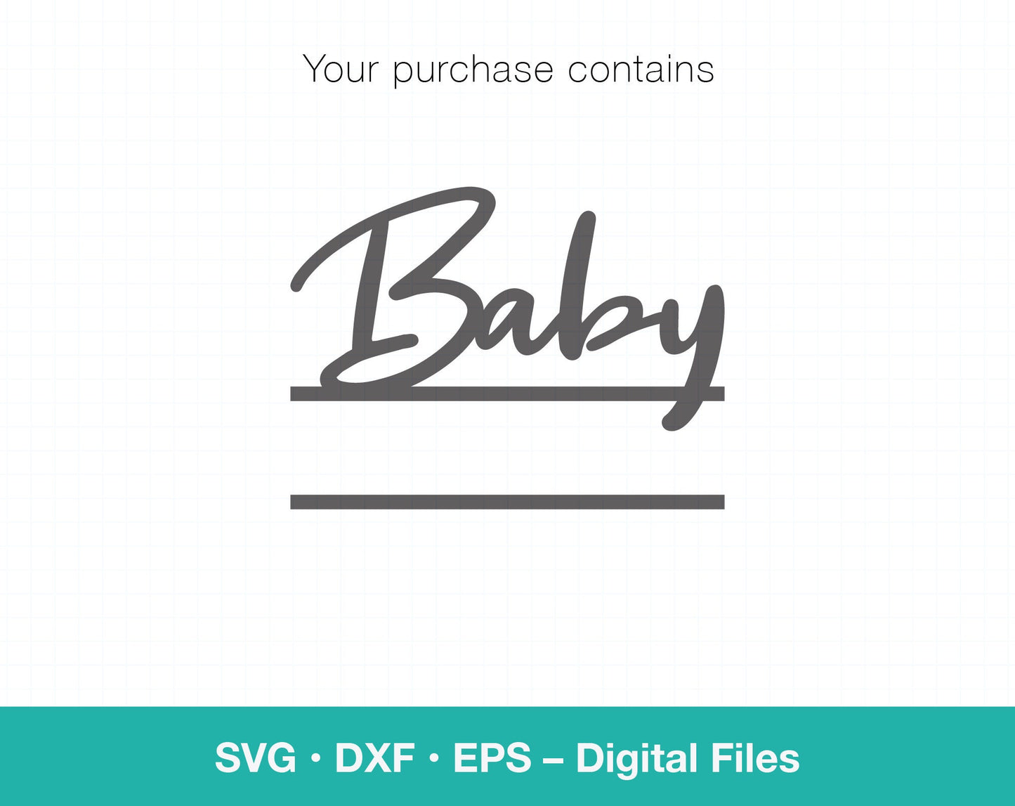 Baby SVG